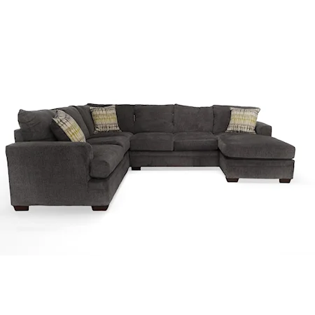 Kuna Casual Sectional Sofa with Chaise