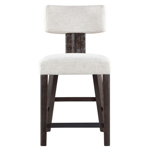Oakley Black Counter Chair