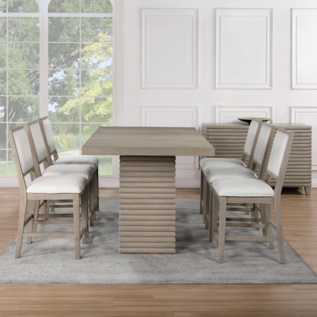 7-Piece Counter-Height Dining Set