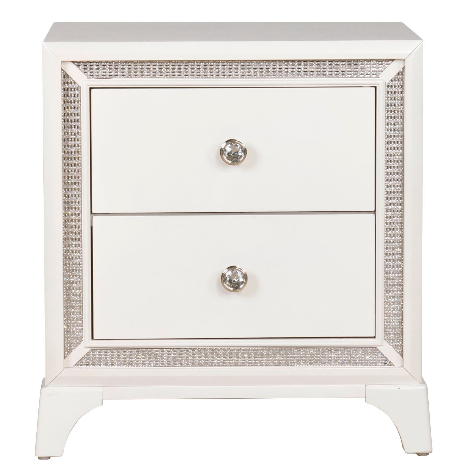 Illuminating 2-Drawer Nightstand