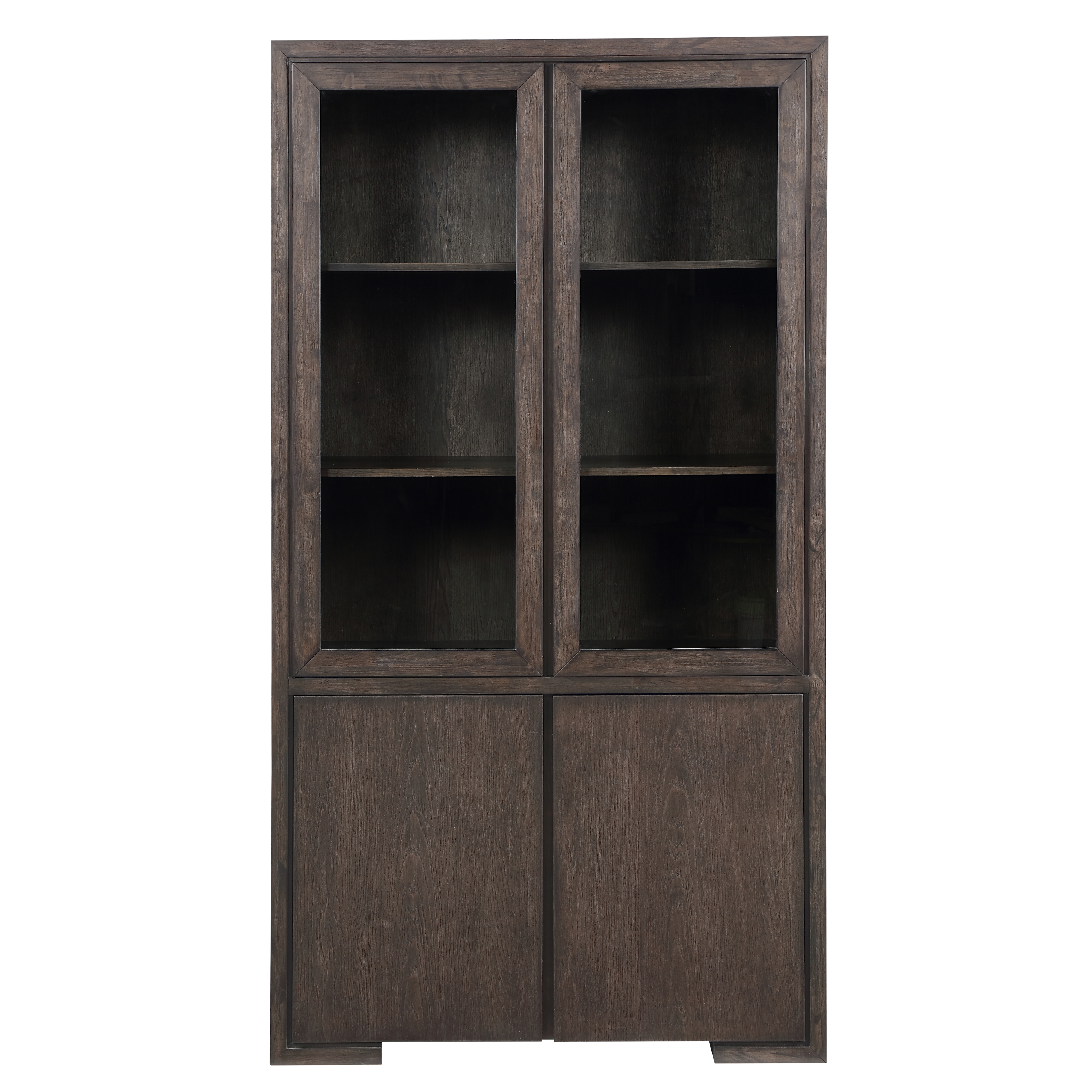 Display Curio w/Soft-Touch Glass Doors