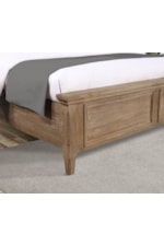 Steve Silver Riverdale Rustic Upholstered Bench