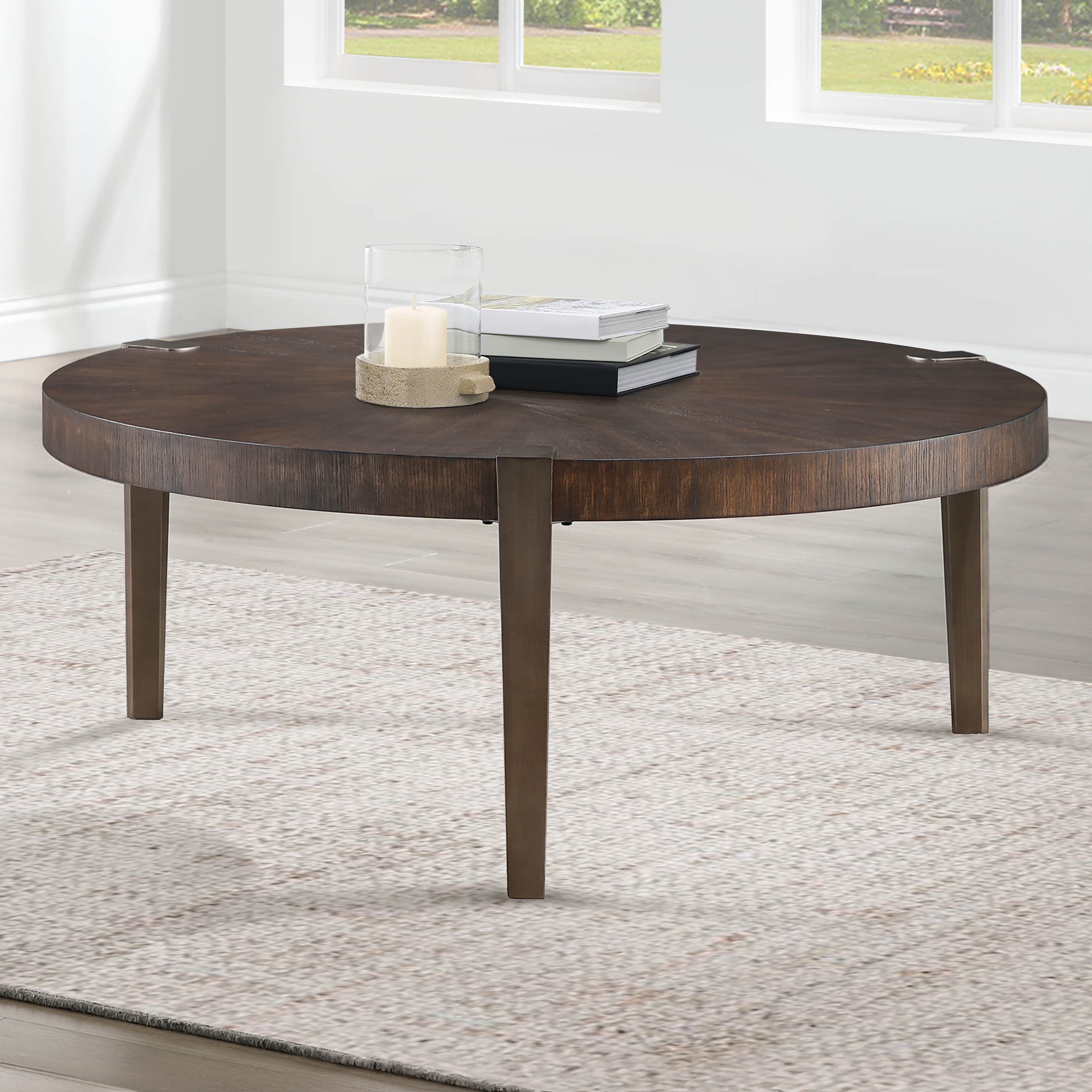 Gracie Brown Cocktail Table