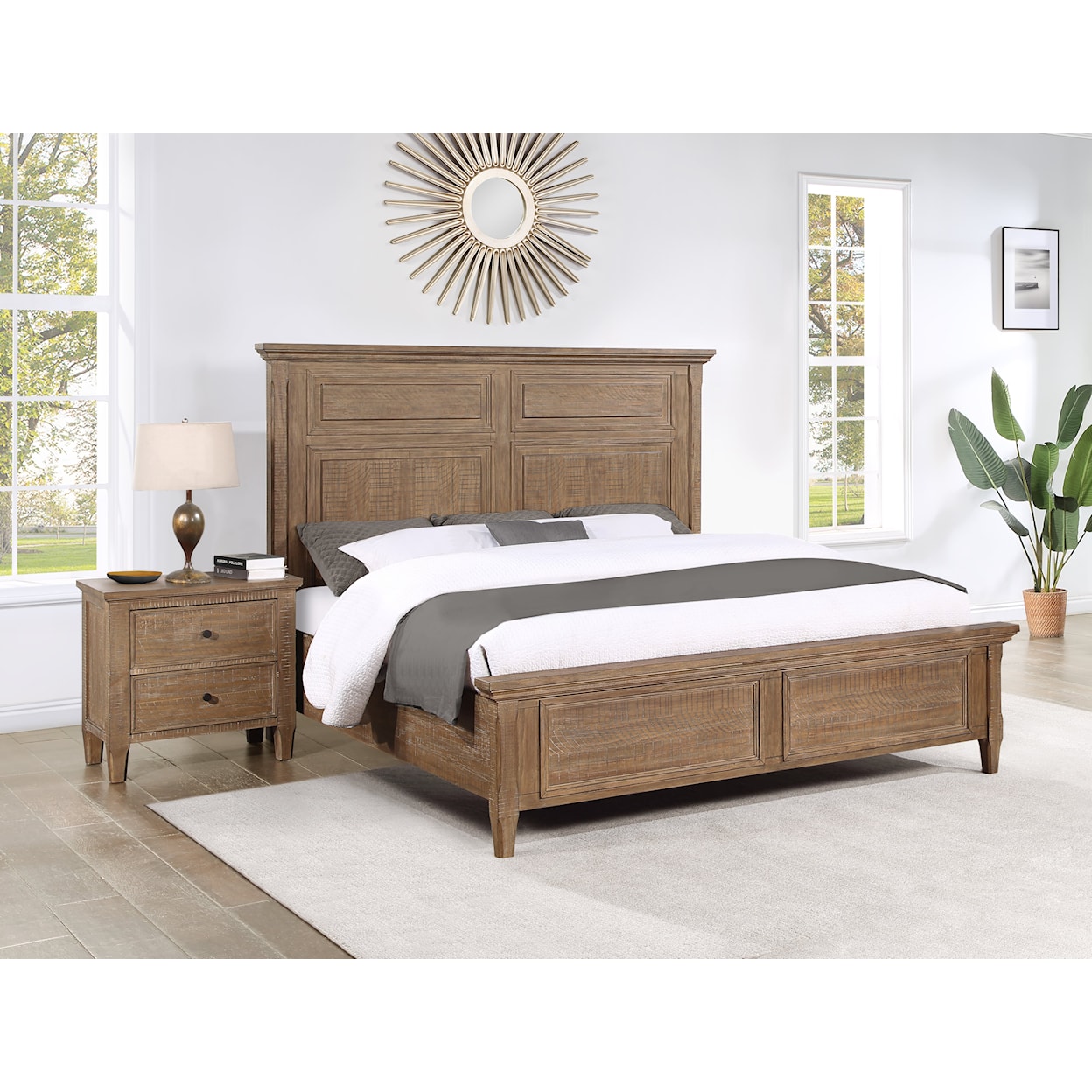 Steve Silver Riverdale Queen Panel Bed