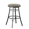 Prime Bali Bali Backless Swivel Bar Chair Grey