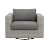 Steve Silver Blakley Outdoor Wicker Swivel Chair