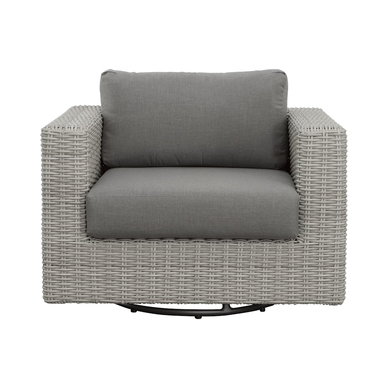 Steve Silver Blakley Outdoor Wicker Swivel Chair