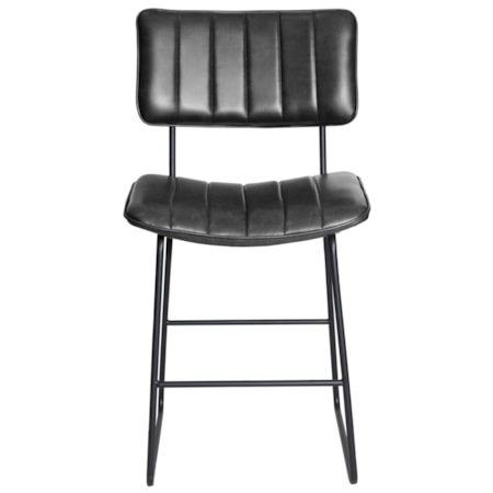Tribeca Black Counter Stool