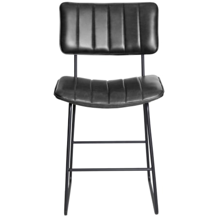 Tribeca Black Counter Stool