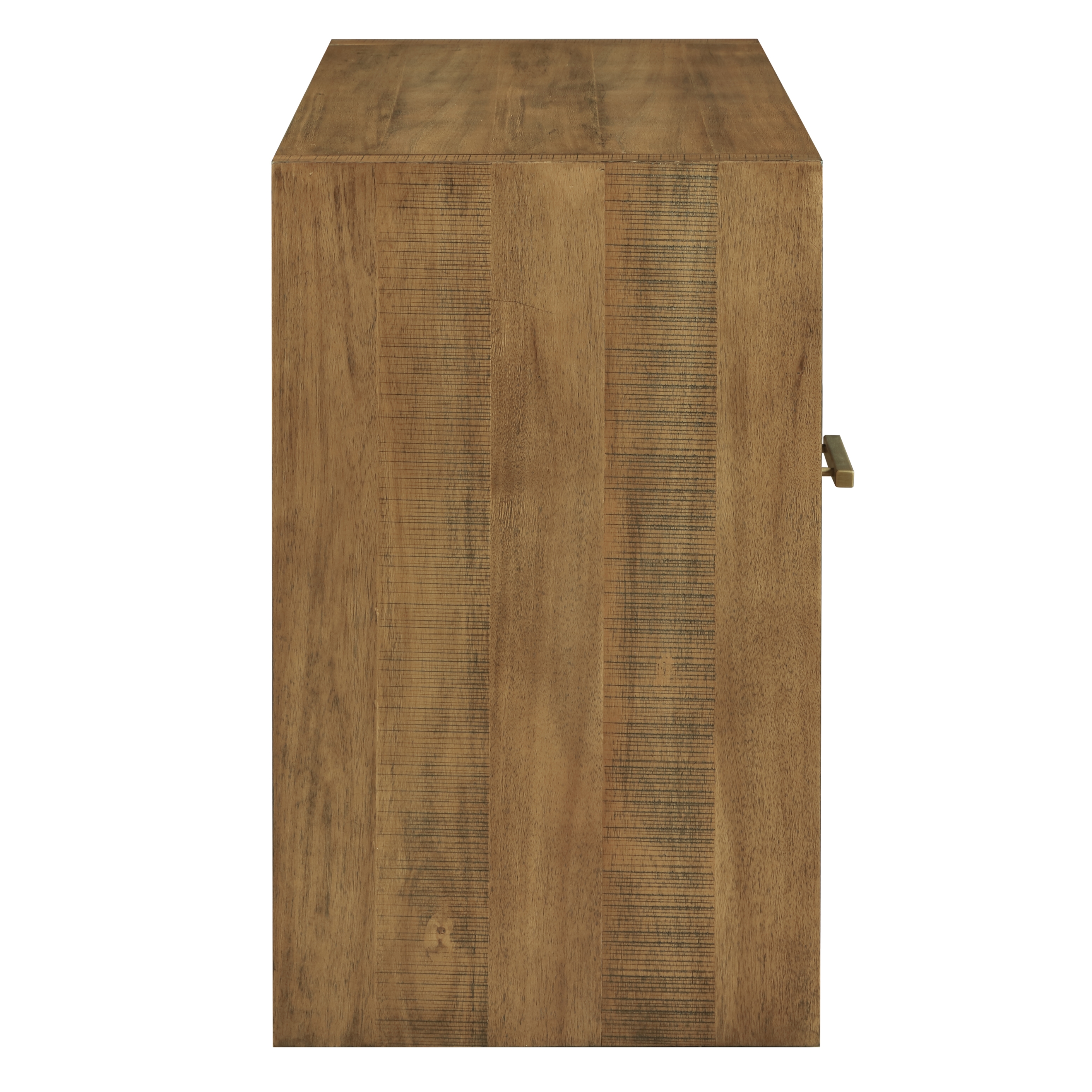 Steve Silver Garland Modern Rustic Wood-Top Sofa Table w/Drawers