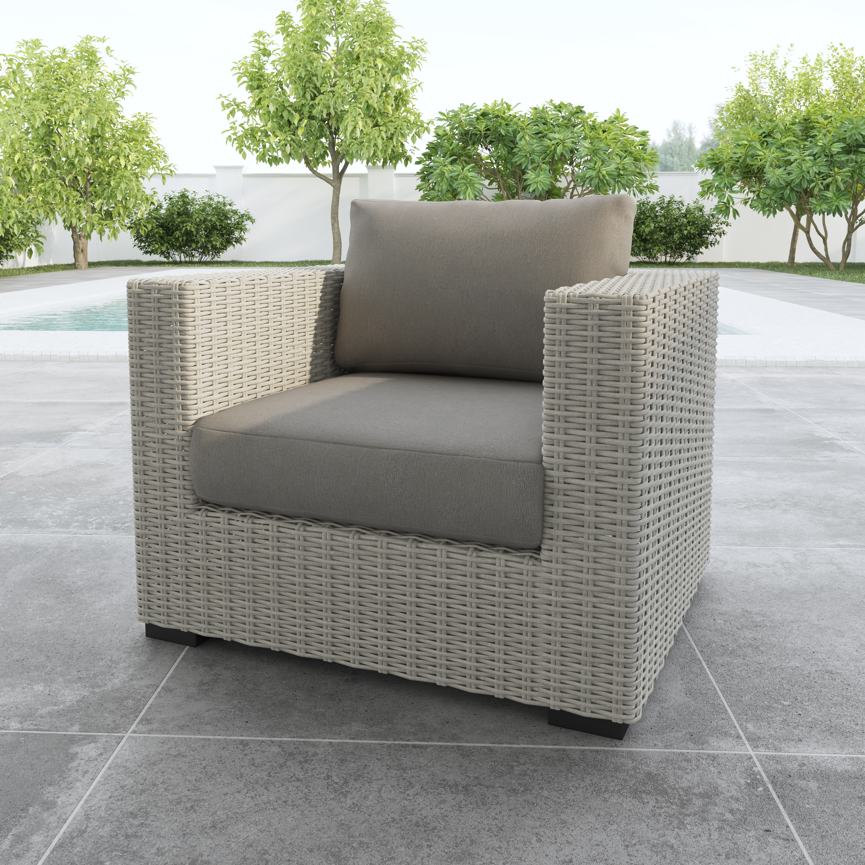 Steve Silver Blakley Outdoor Lounge Chair