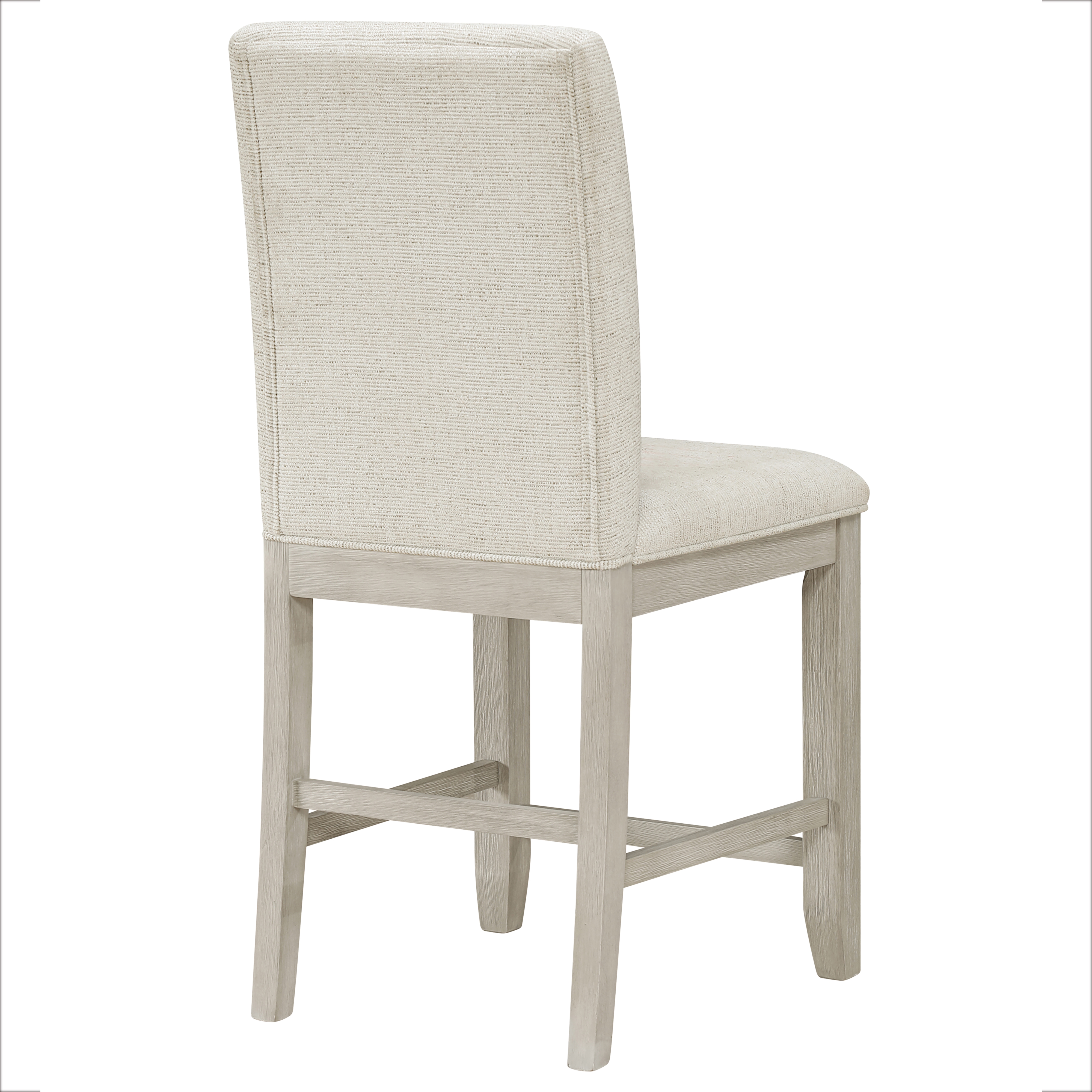 Upholstered Full-Back Counter Stool