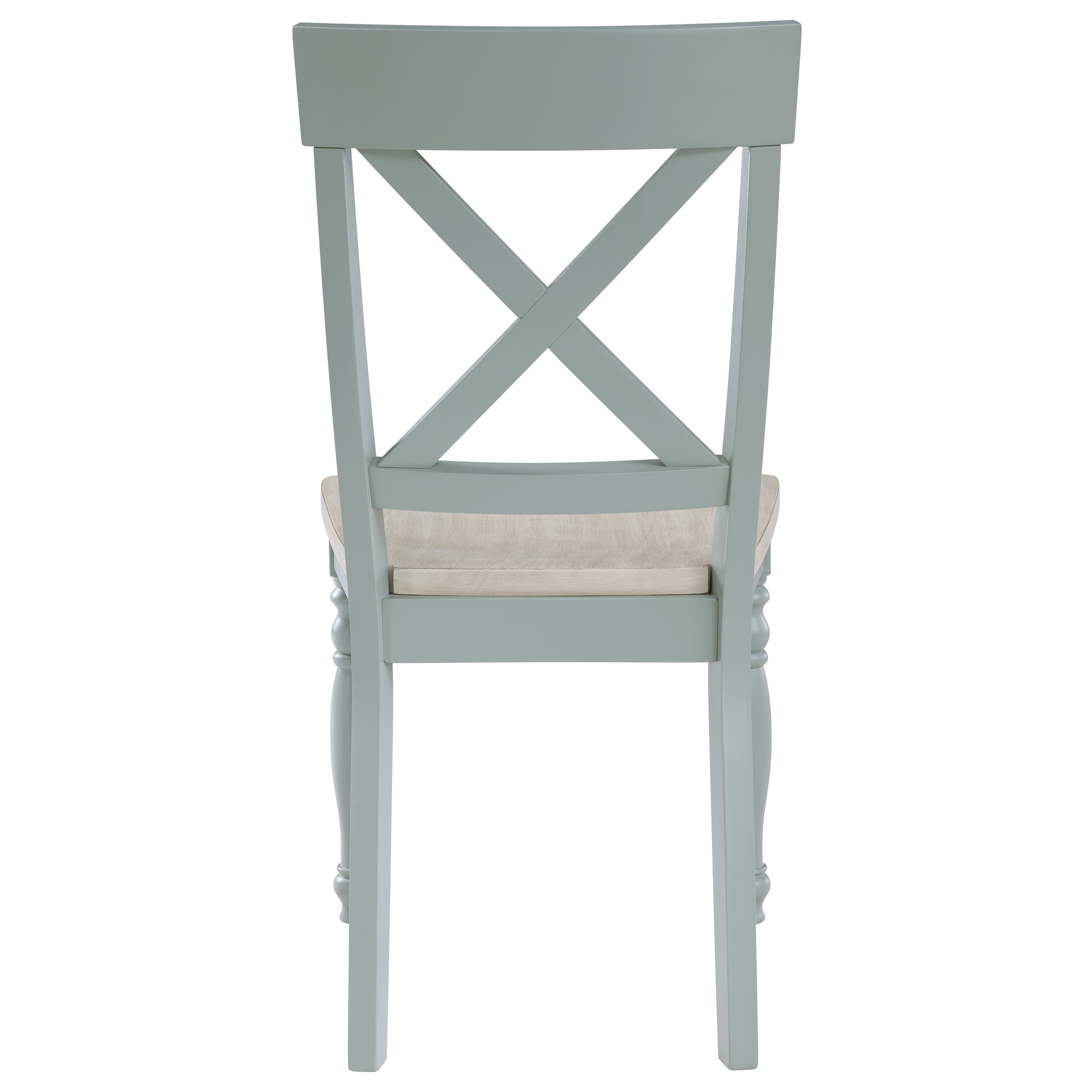 X-Back Side Chair w/Turned Front Legs