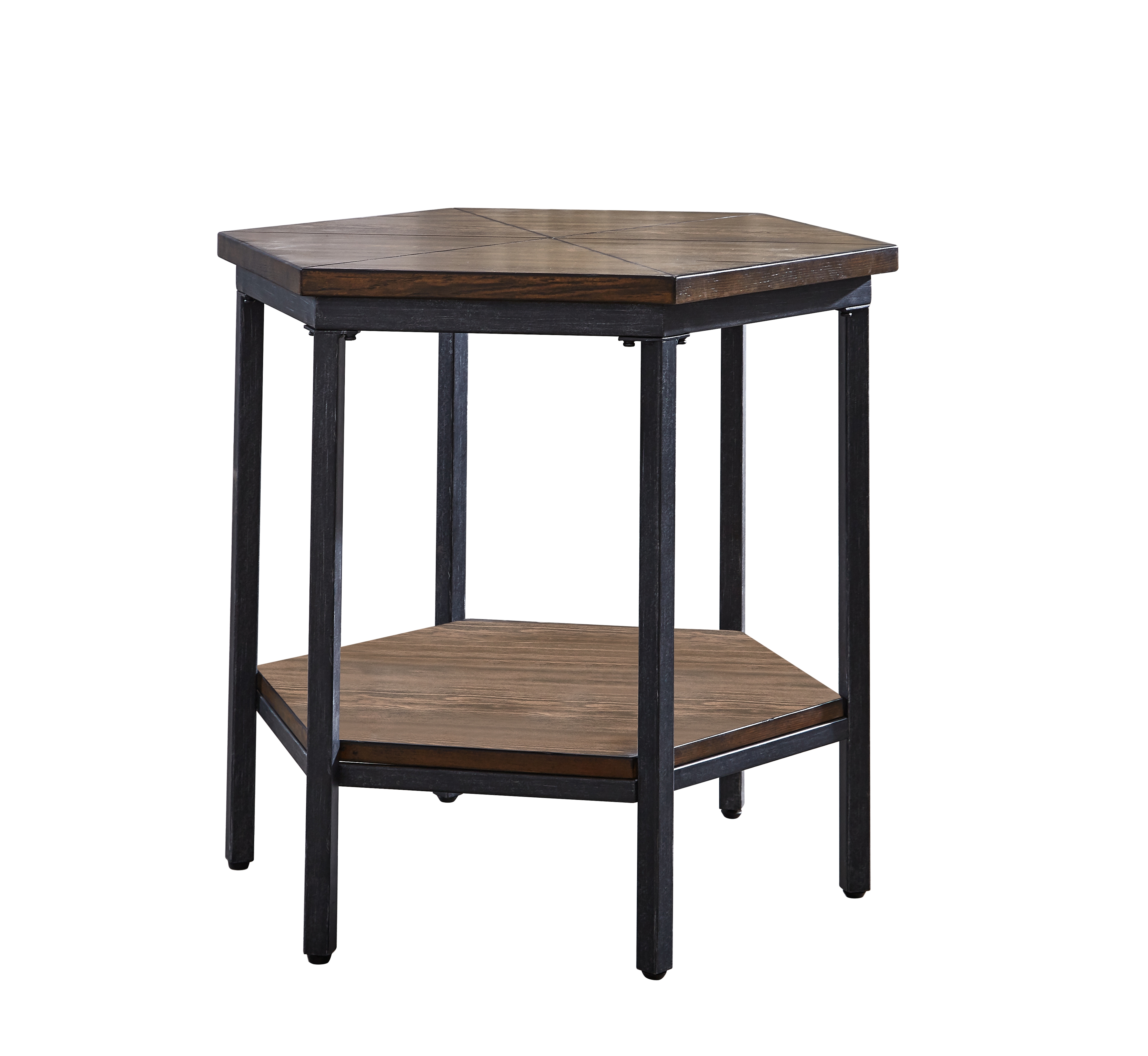 Hexagon End Table