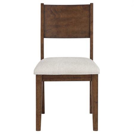 Side Chair w/Modern Open-Back Design