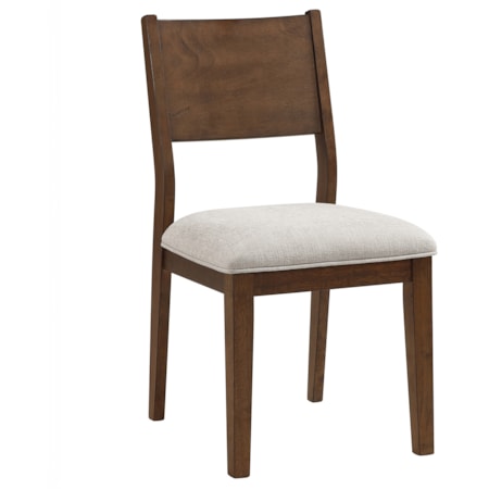 Side Chair w/Modern Open-Back Design