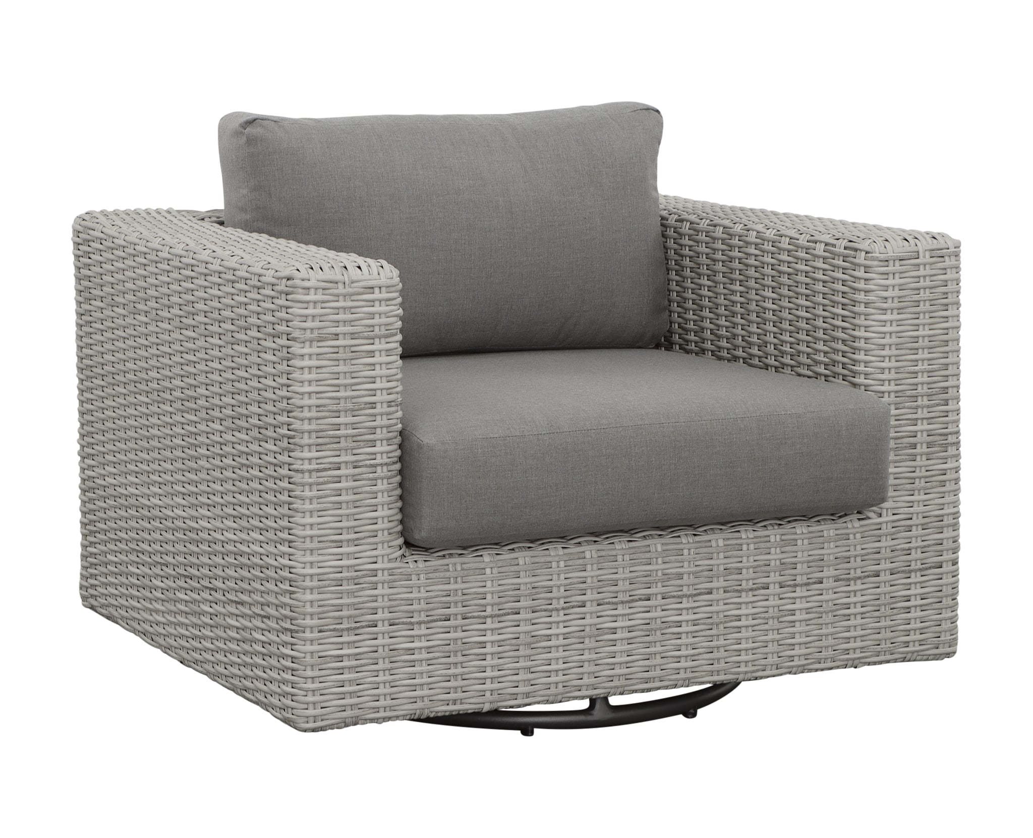 Outdoor Wicker Swivel Chair