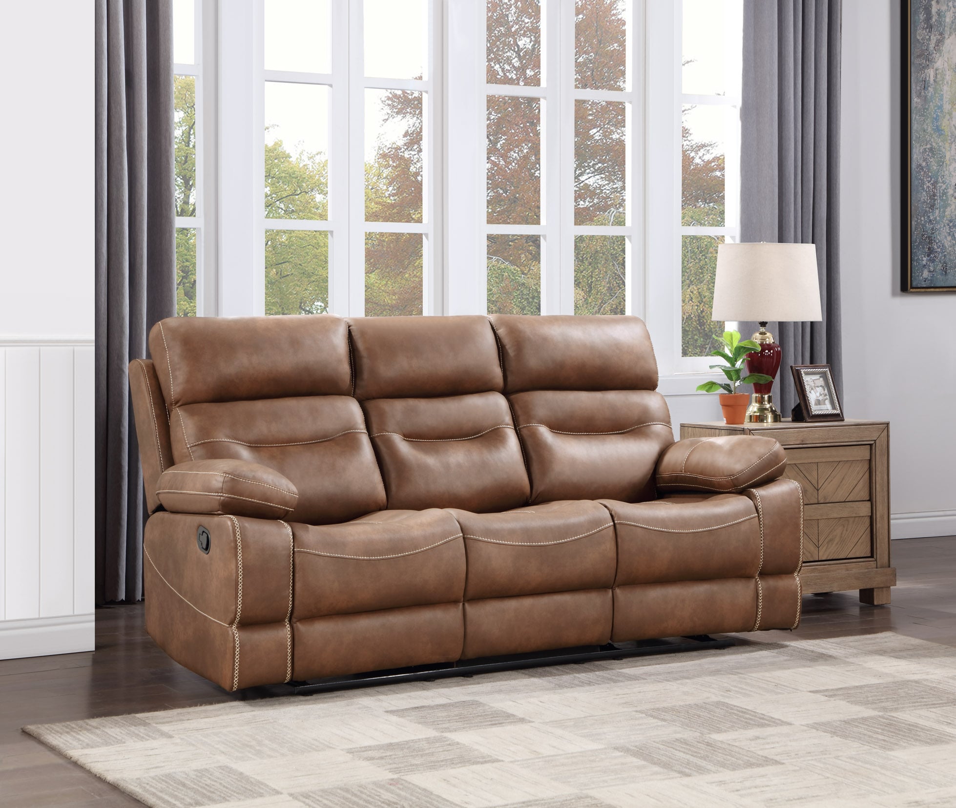 Steve Silver Rudger Manual Reclining Sofa