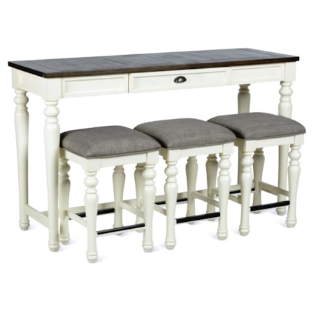 4-Piece Sofa Bar Set