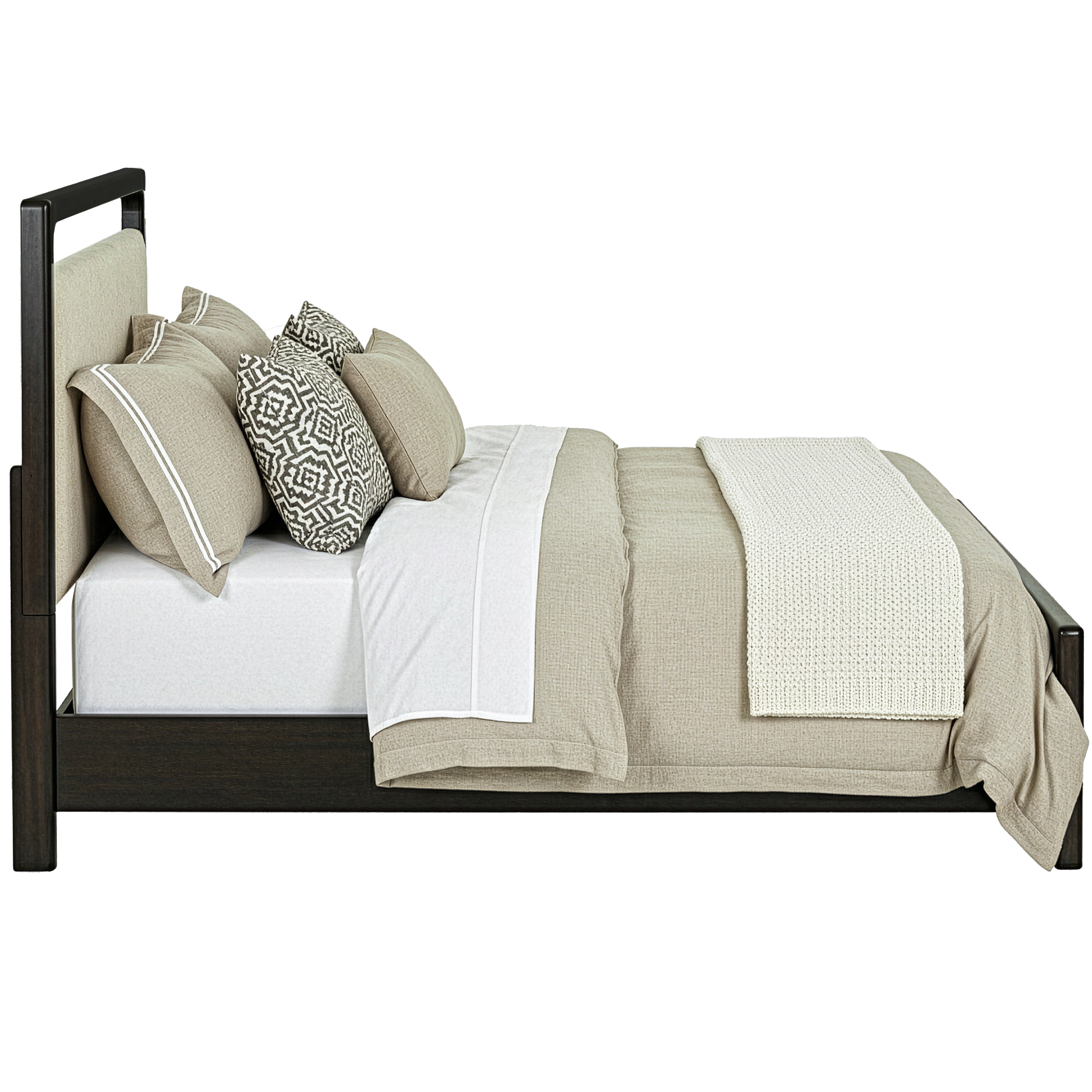 Steve Silver Sigmund Upholstered Queen Panel Bed