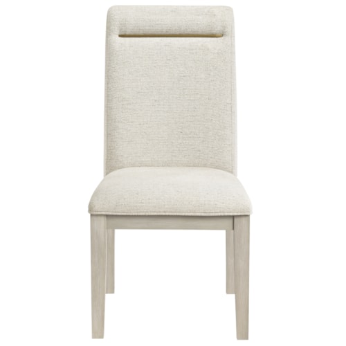 Transitional Dining Upholstered Side Chair