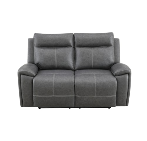 Gaston Casual Manual Reclining Loveseat
