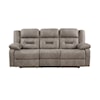 Steve Silver Abilene Abilene Tan Manual Sofa