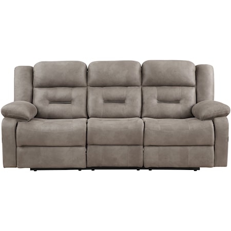 Abilene Tan Manual Sofa