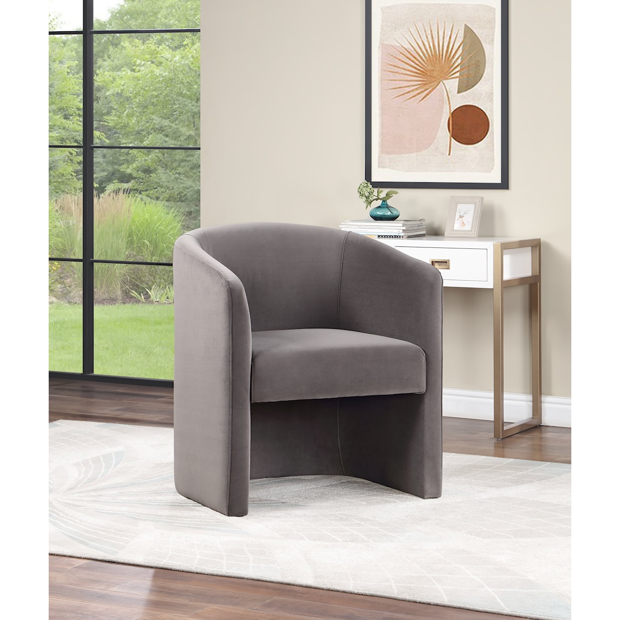 Prime Iris Upholstered Dining Accent Chair