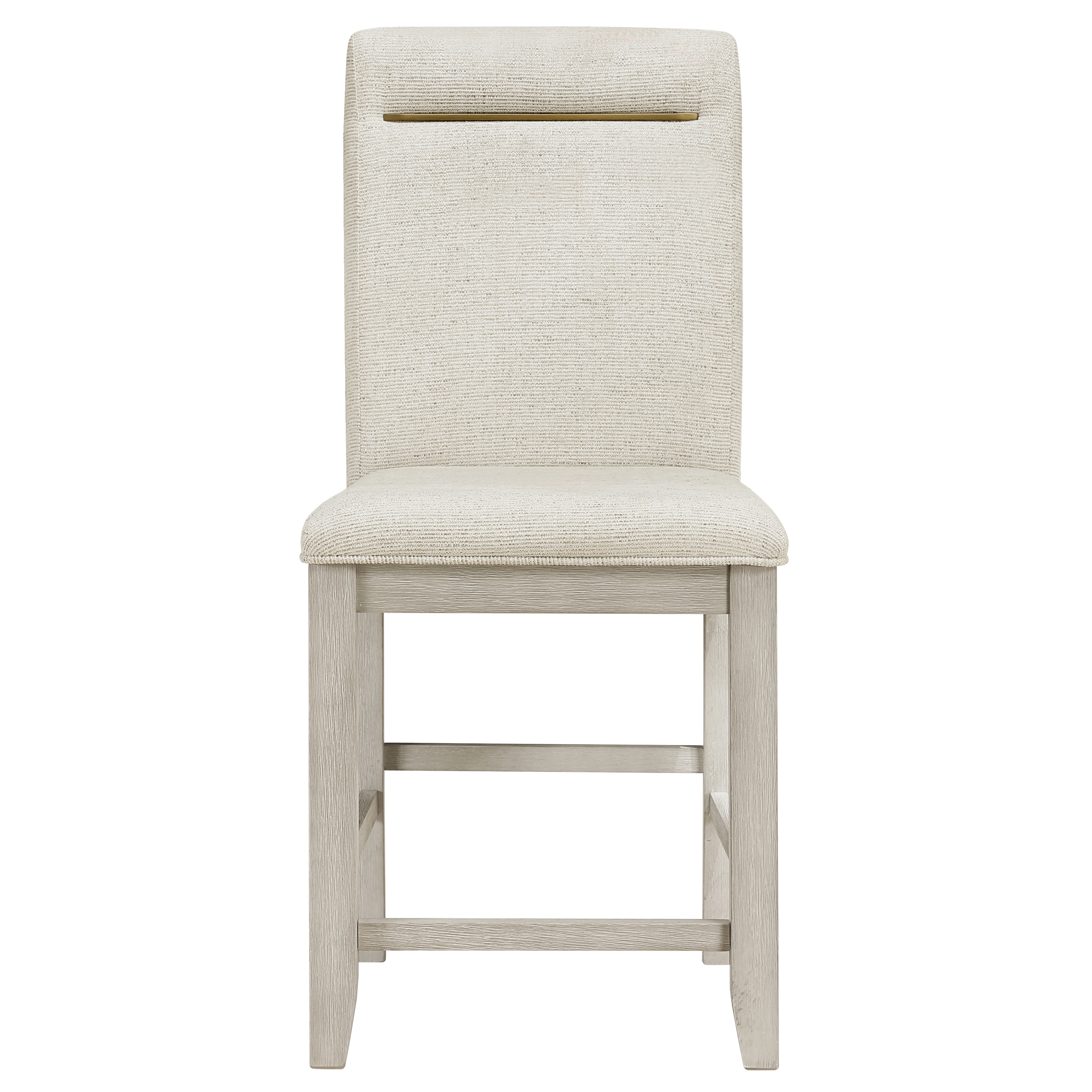 Upholstered Full-Back Counter Stool