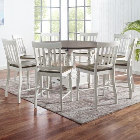 Joanna 9Pc Counter Dining Set