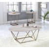 Prime Rowyn Faux Marble Top End Table