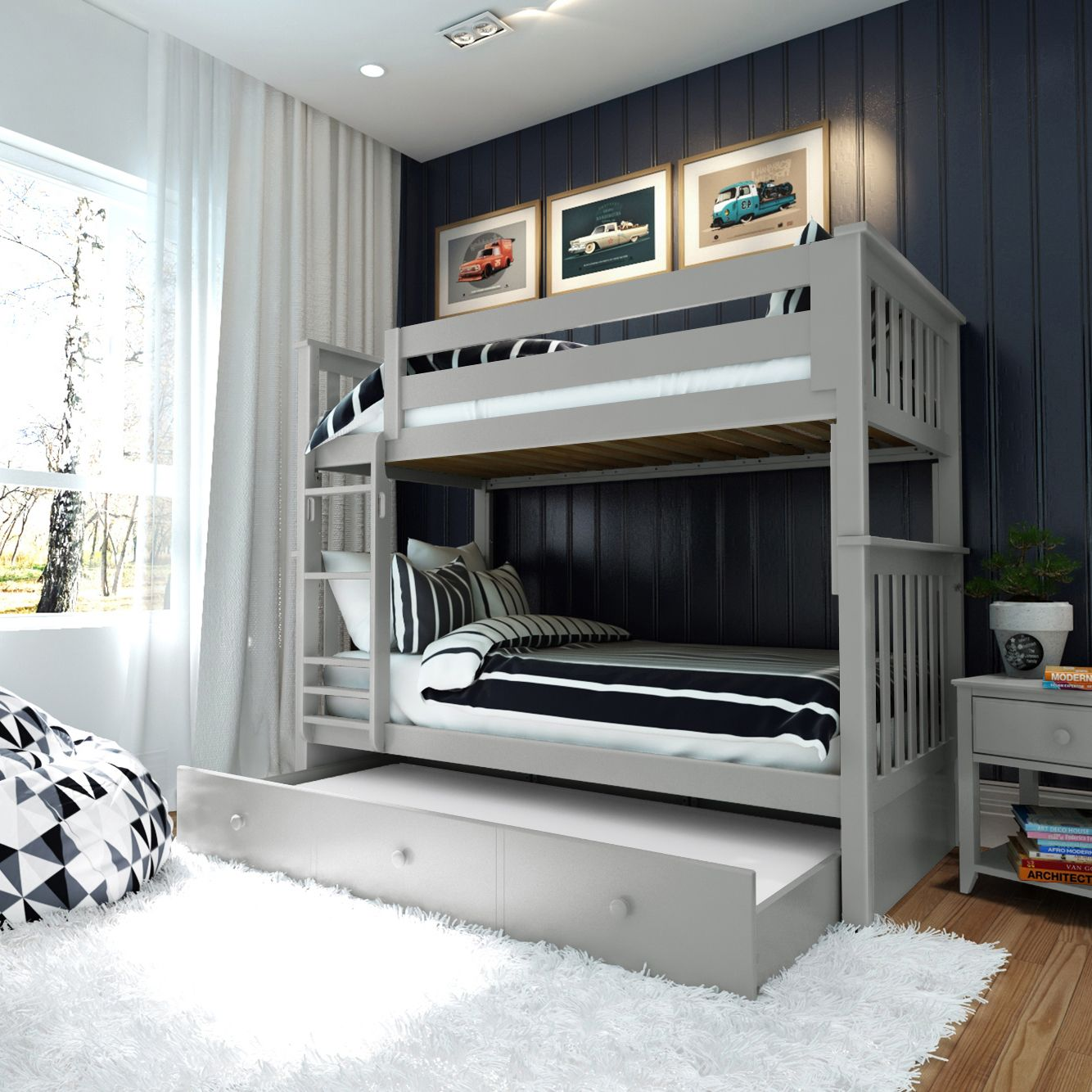 Bristol Bunk Bed With Trundle