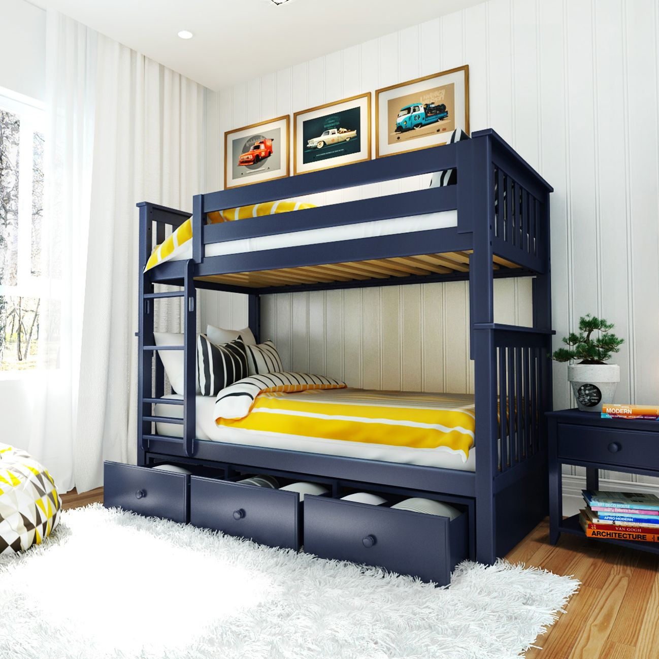 Bristol Bunk Bed Storage Drawers