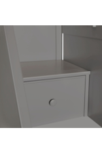 Jackpot Kids Newcastle Casual Twin Over Full Bunk Bed with Trundle and Storage Staircase