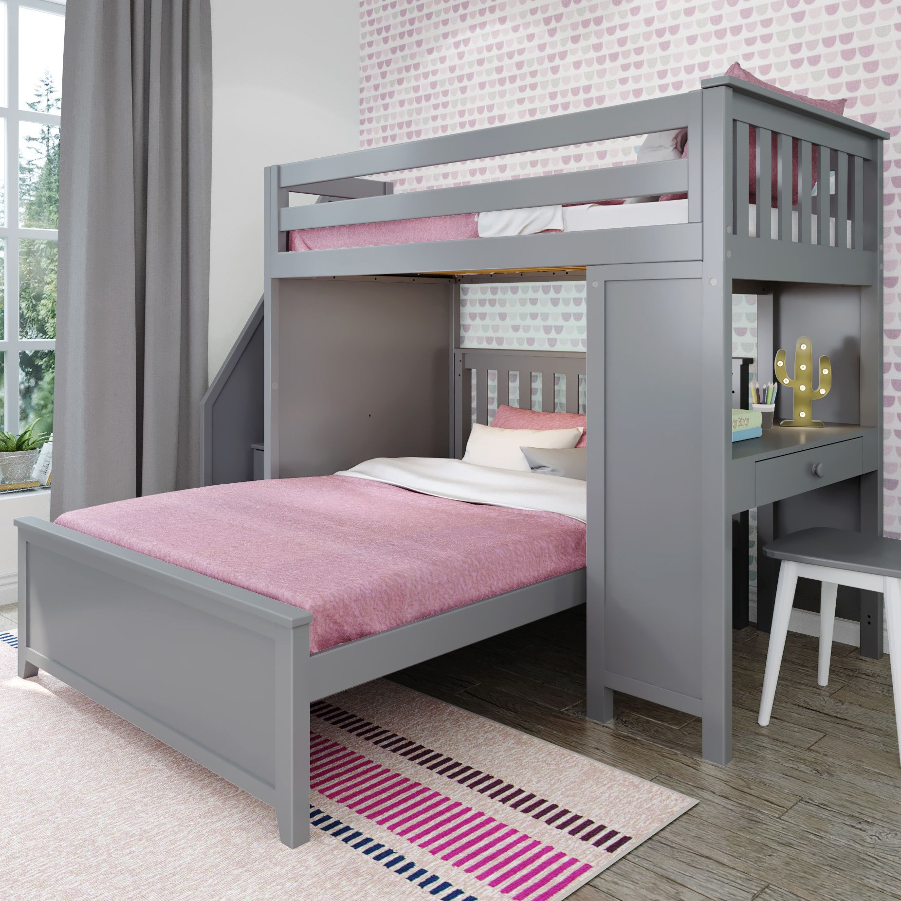 Brighton 1 Staircase Loft Bed