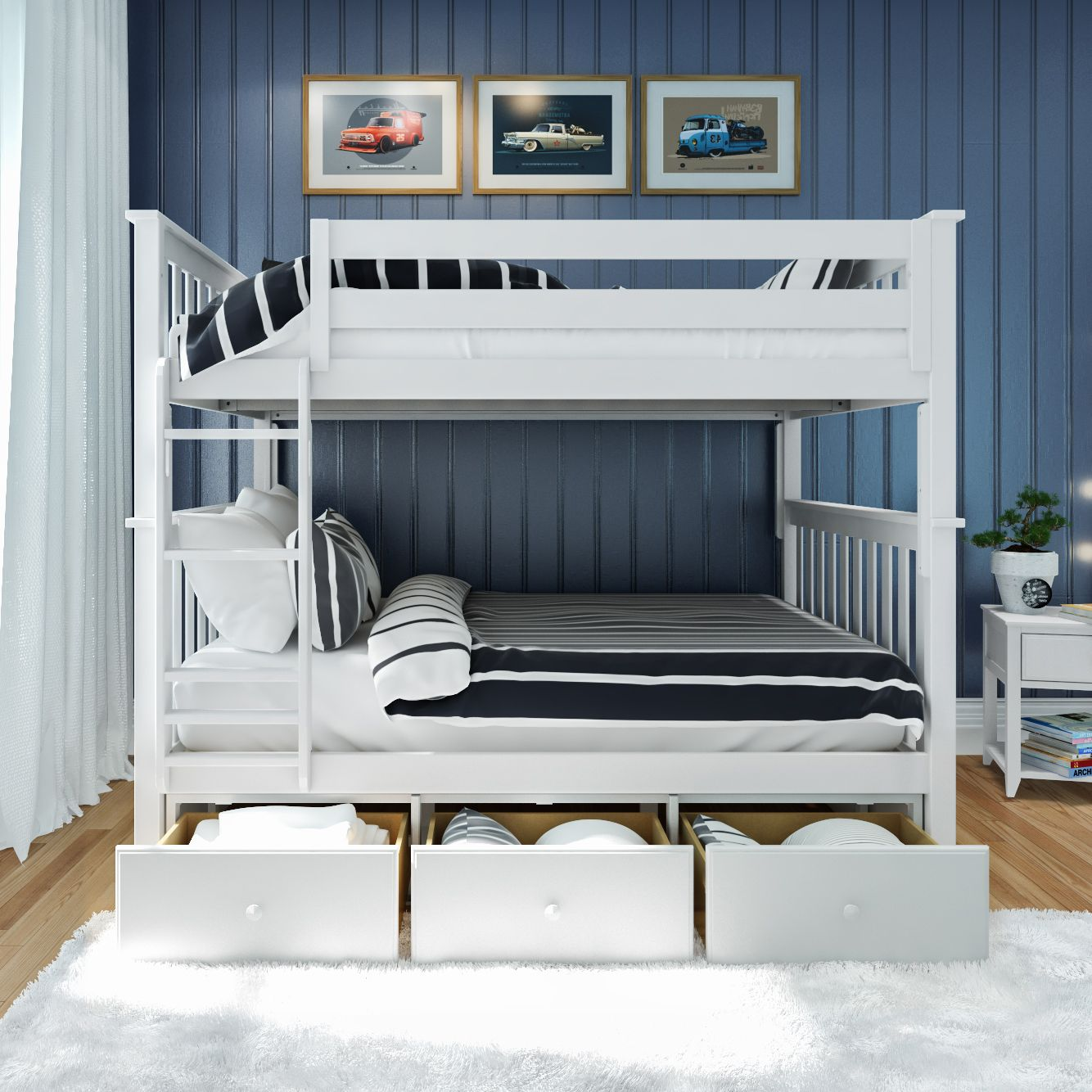 Cambridge Bunk Bed Storage Drawers