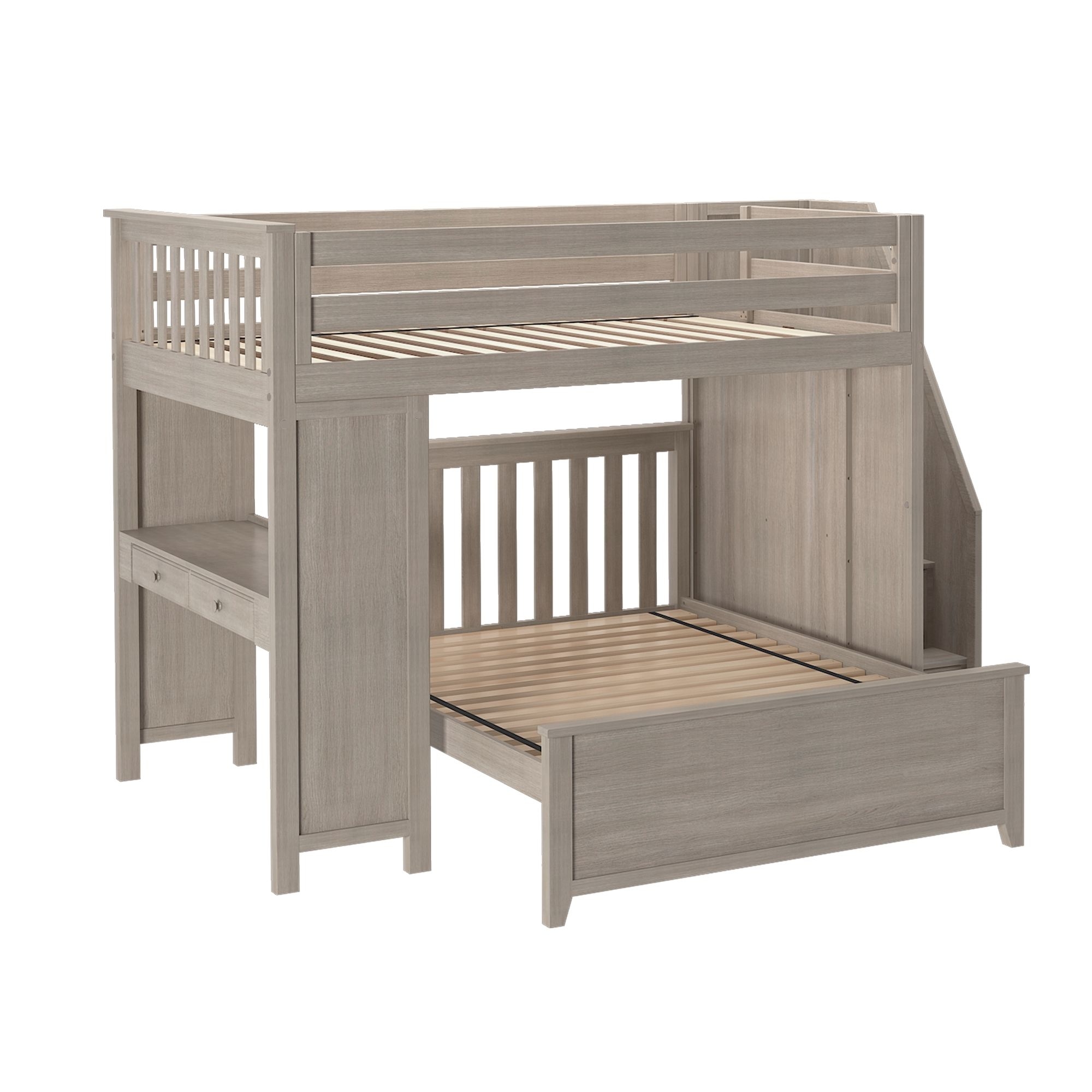 Fulham Youth Full/Full Storage Bunk Bed