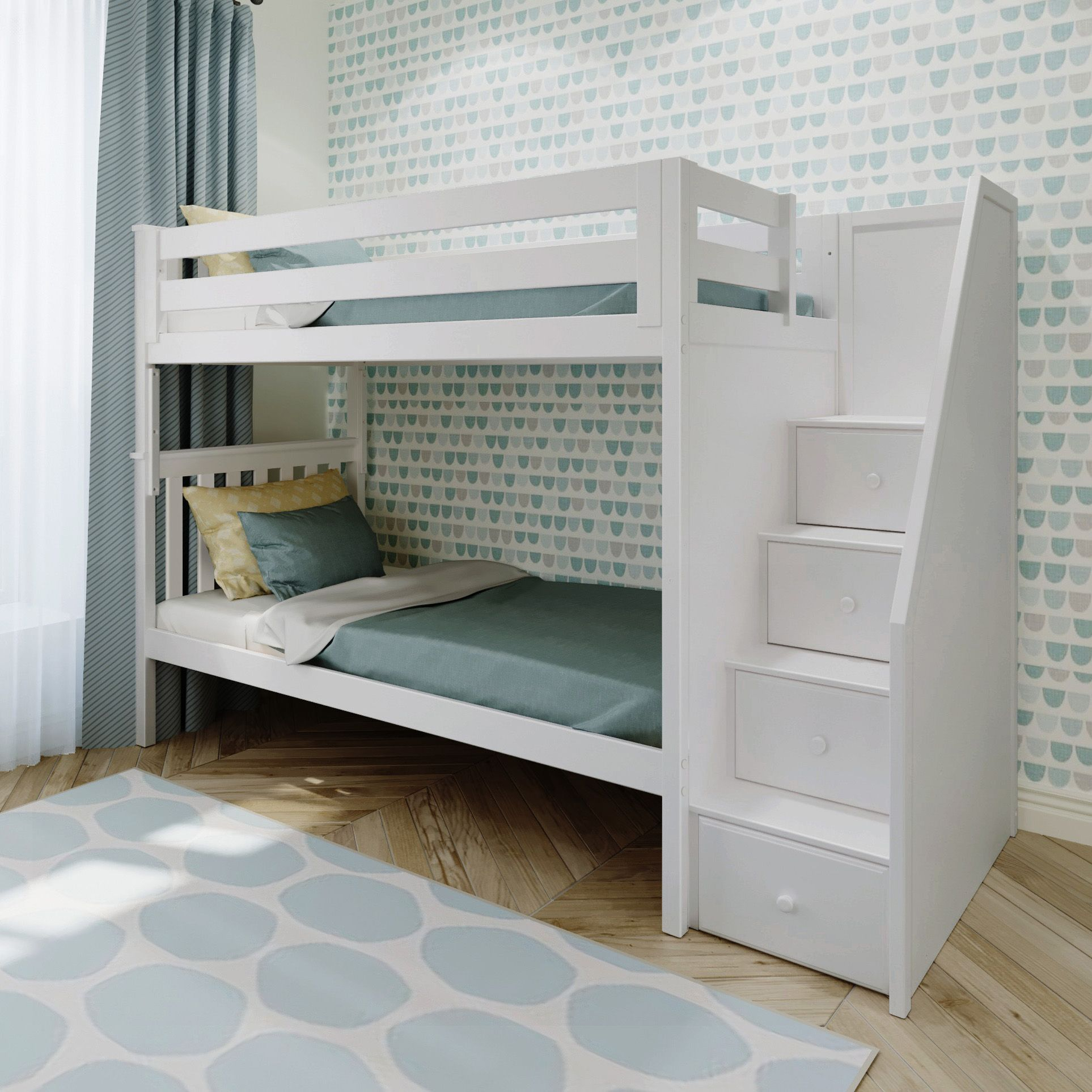 Twin Over Twin Bunk Bed