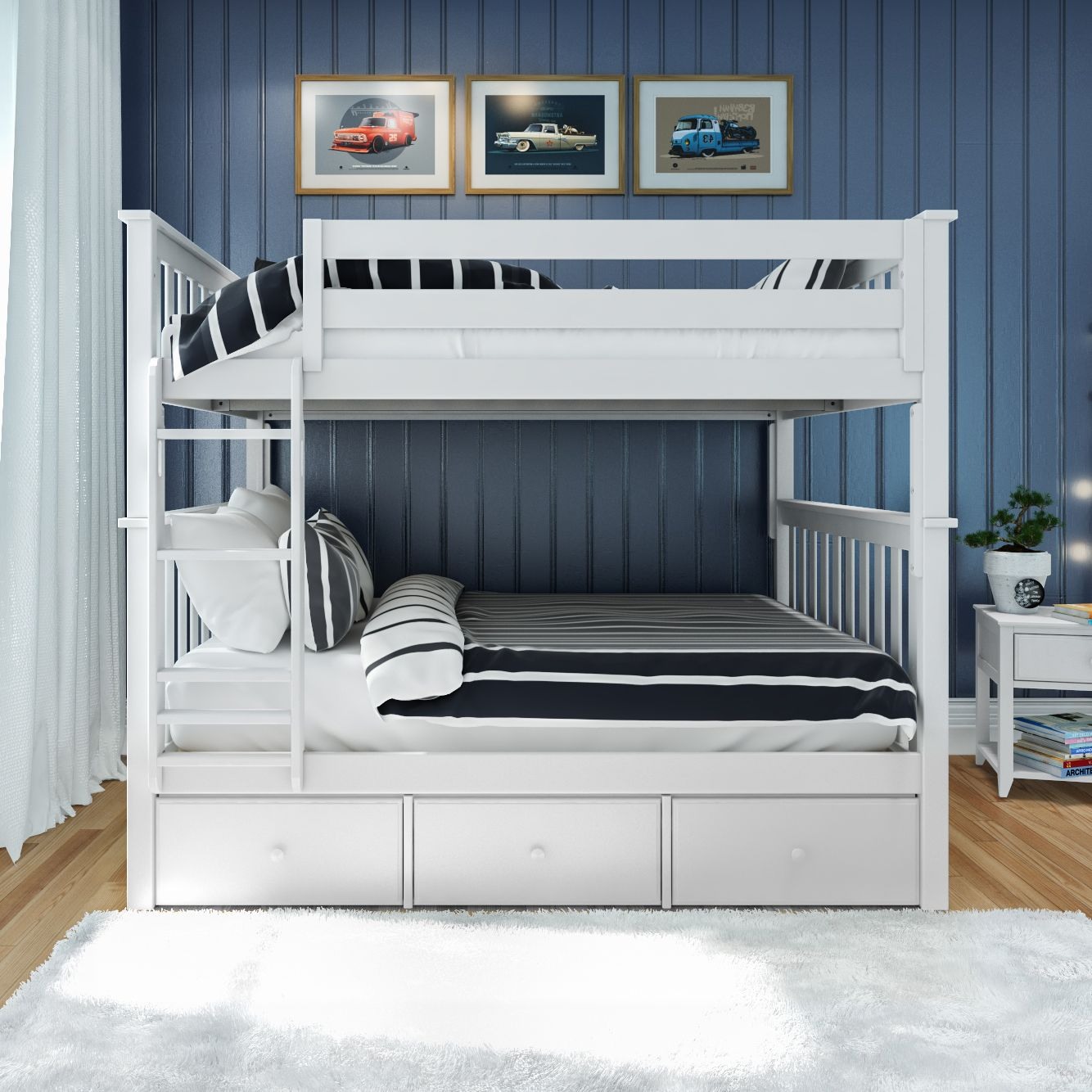 Cambridge Bunk Bed Storage Drawers