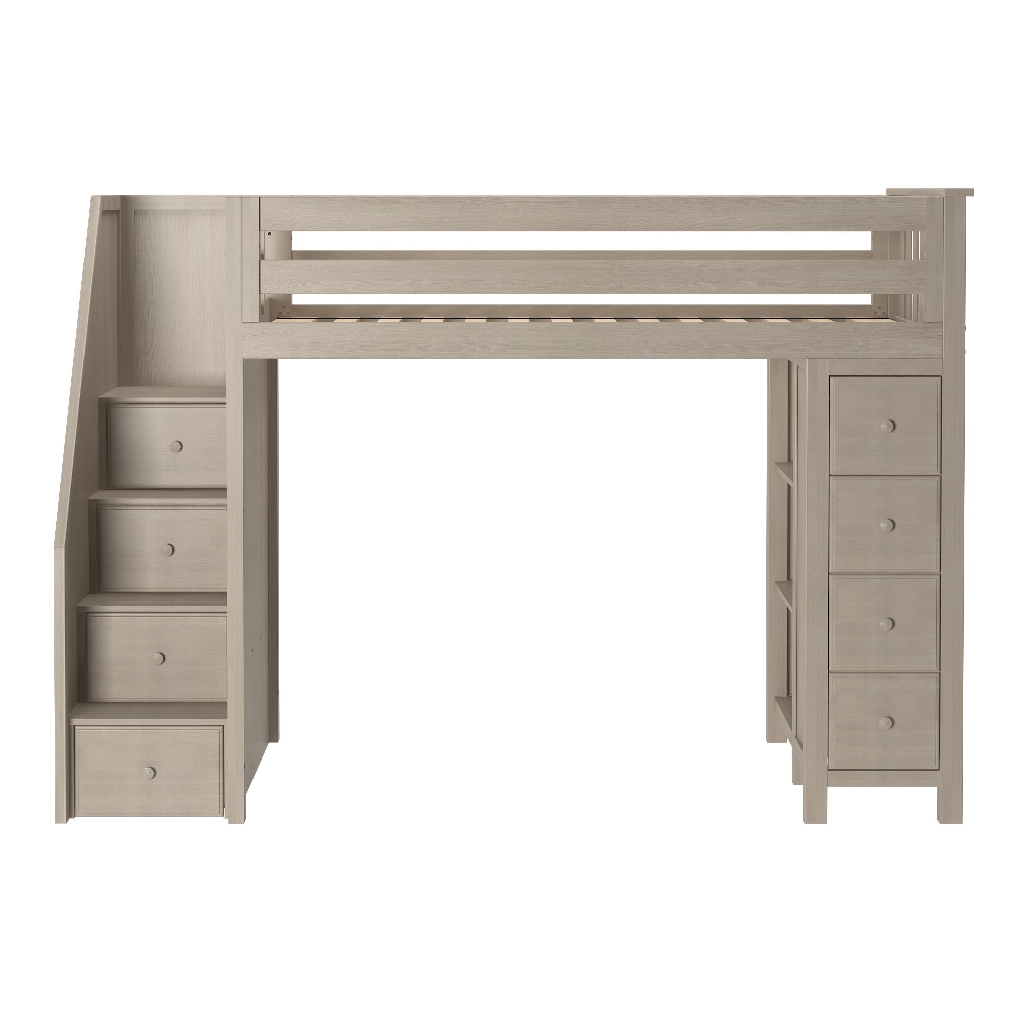 Oxford Youth Loft Bed w/Storage Staircase