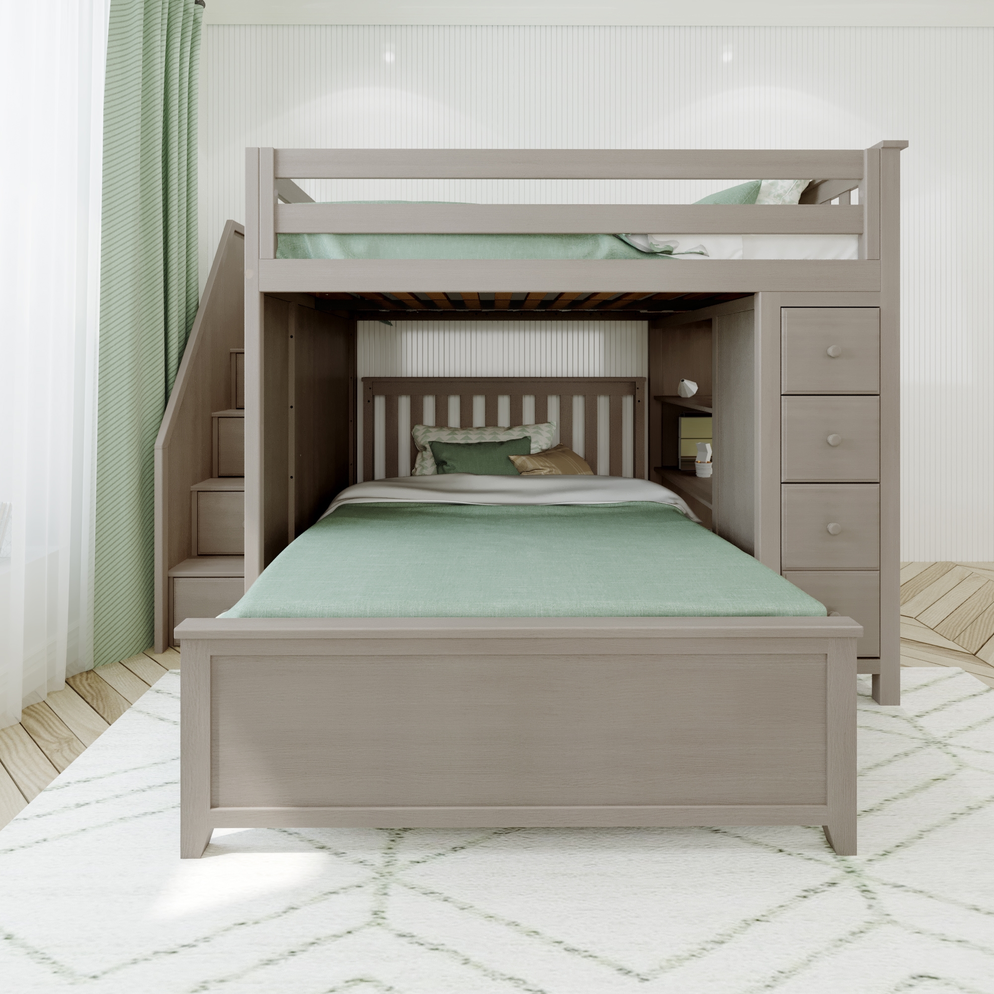 Cheltenham1 Full Over Full L-Shaped Bunk