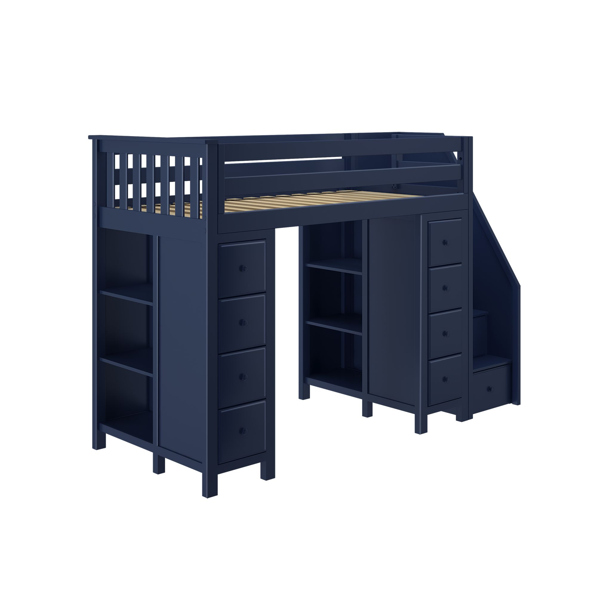 Chester Staircase Loft Bed Storage + Storage