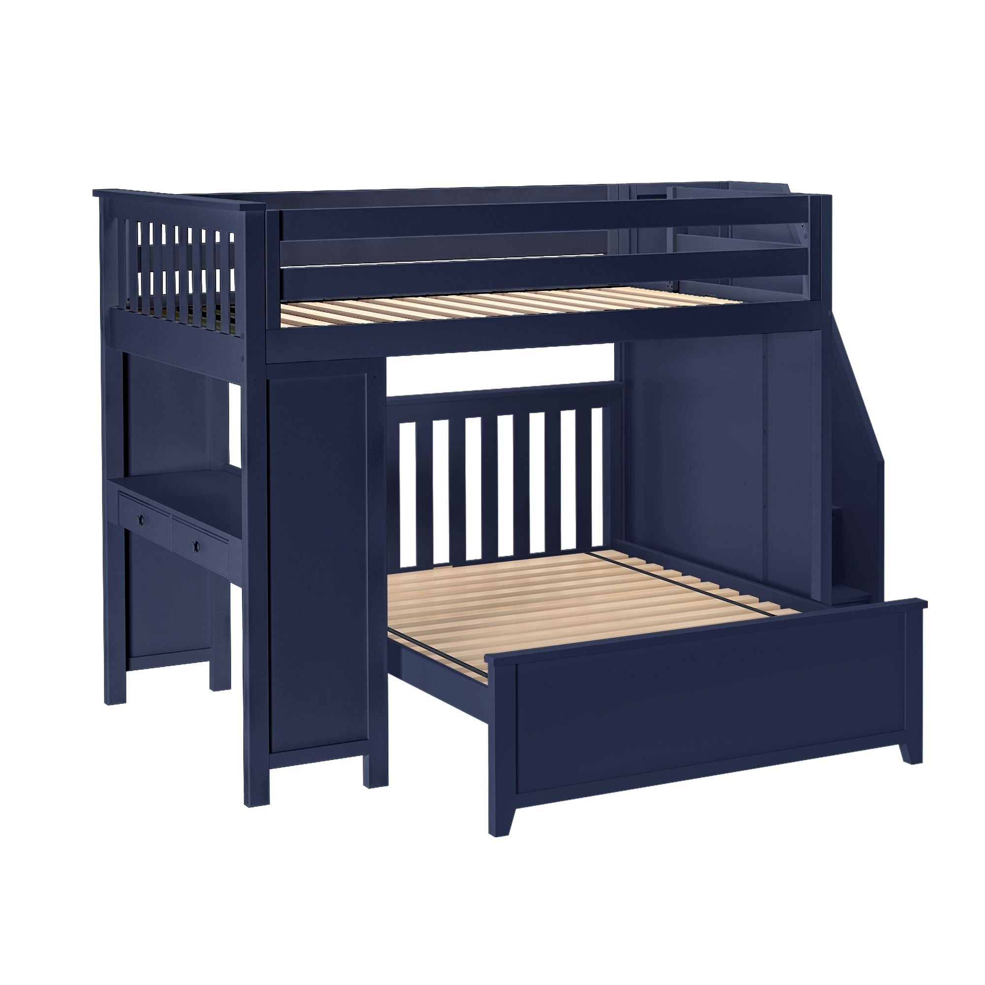 Fulham Youth Full/Full Storage Bunk Bed