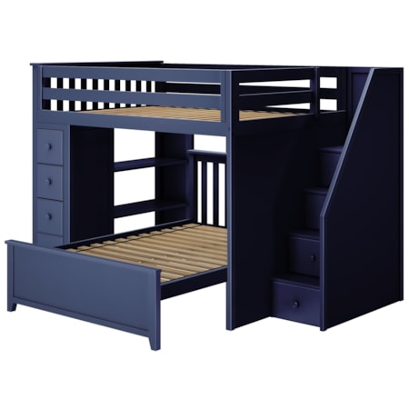 Cheltenham1 Full Over Full L-Shaped Bunk