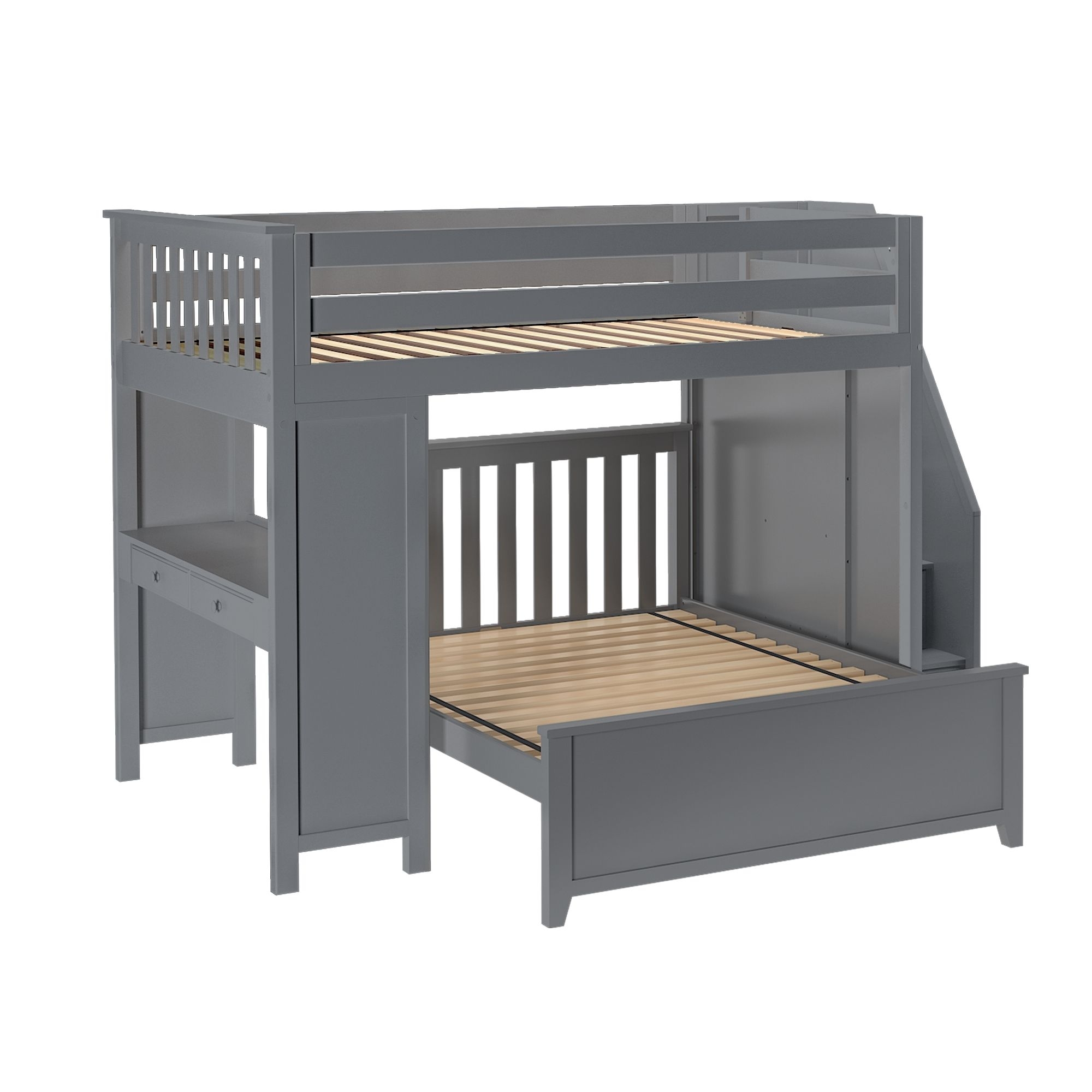 Fulham Youth Full/Full Storage Bunk Bed