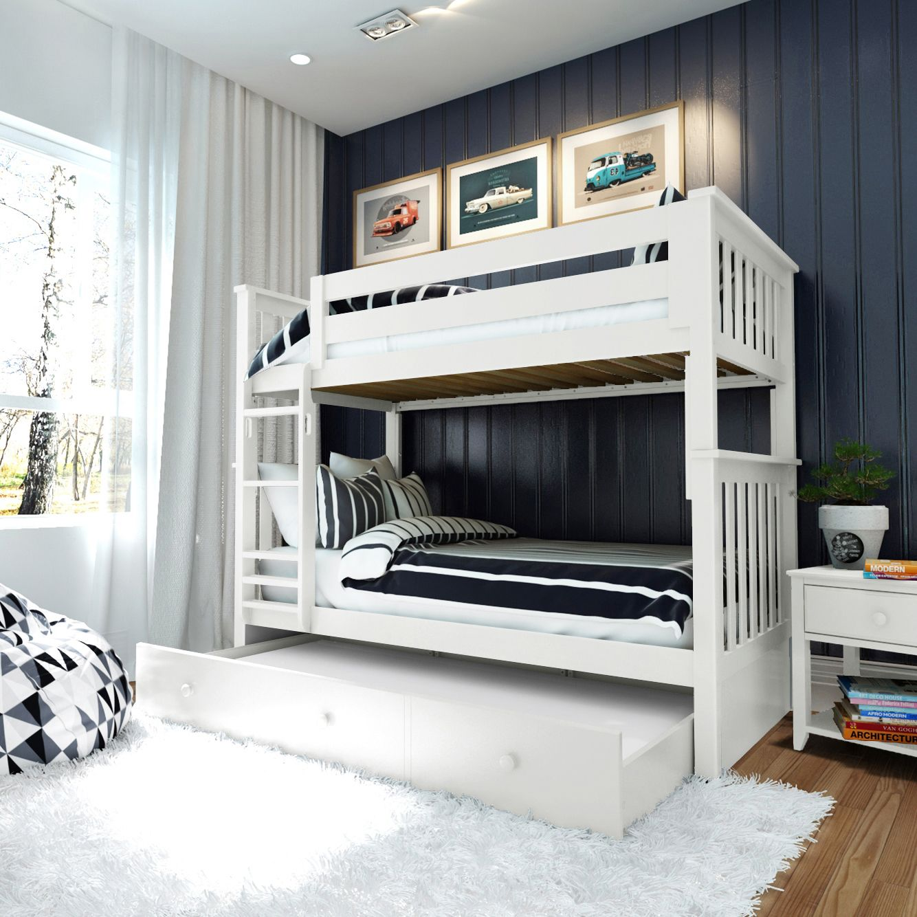 Bristol Bunk Bed With Trundle