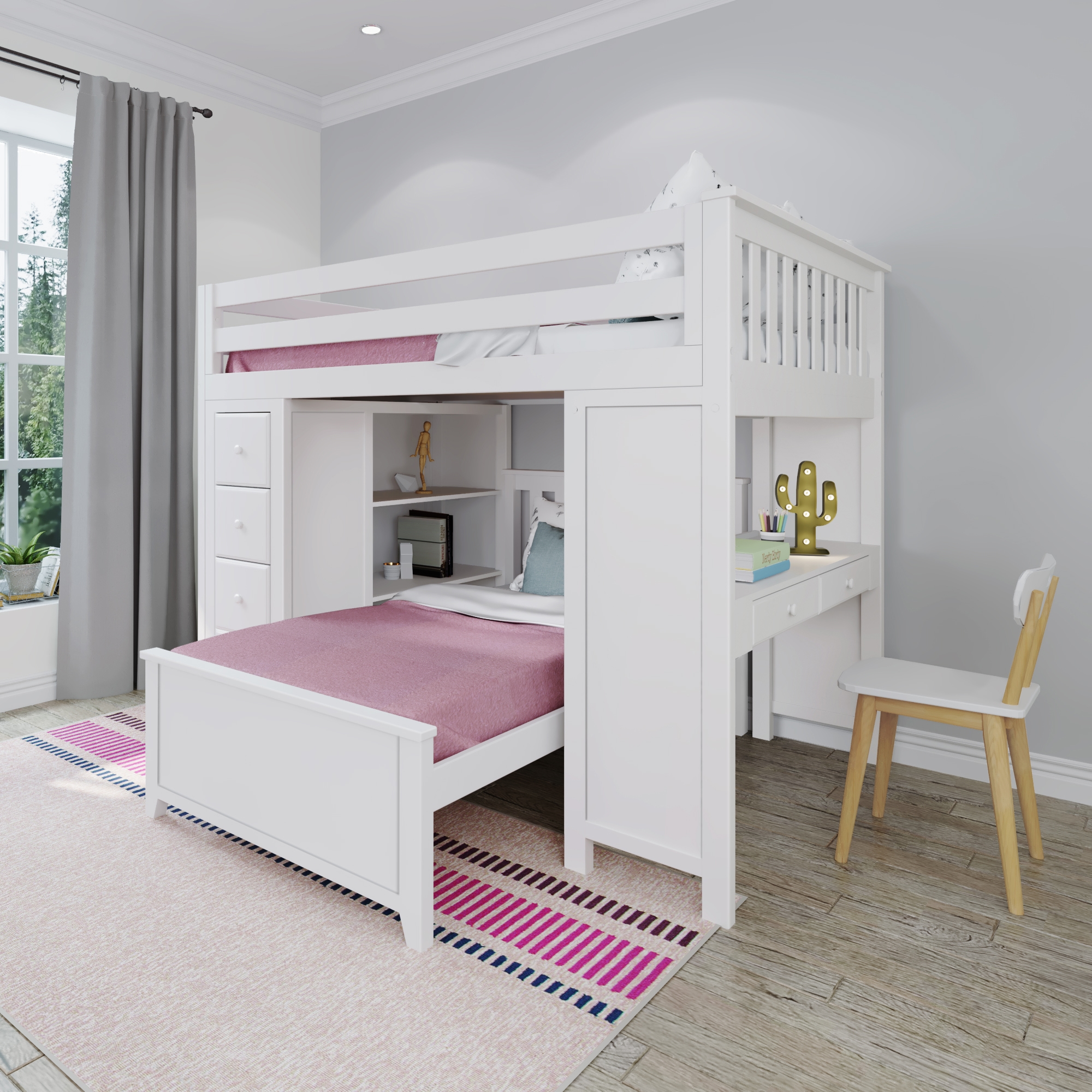 Buxton4 Full Over Twin + Storage