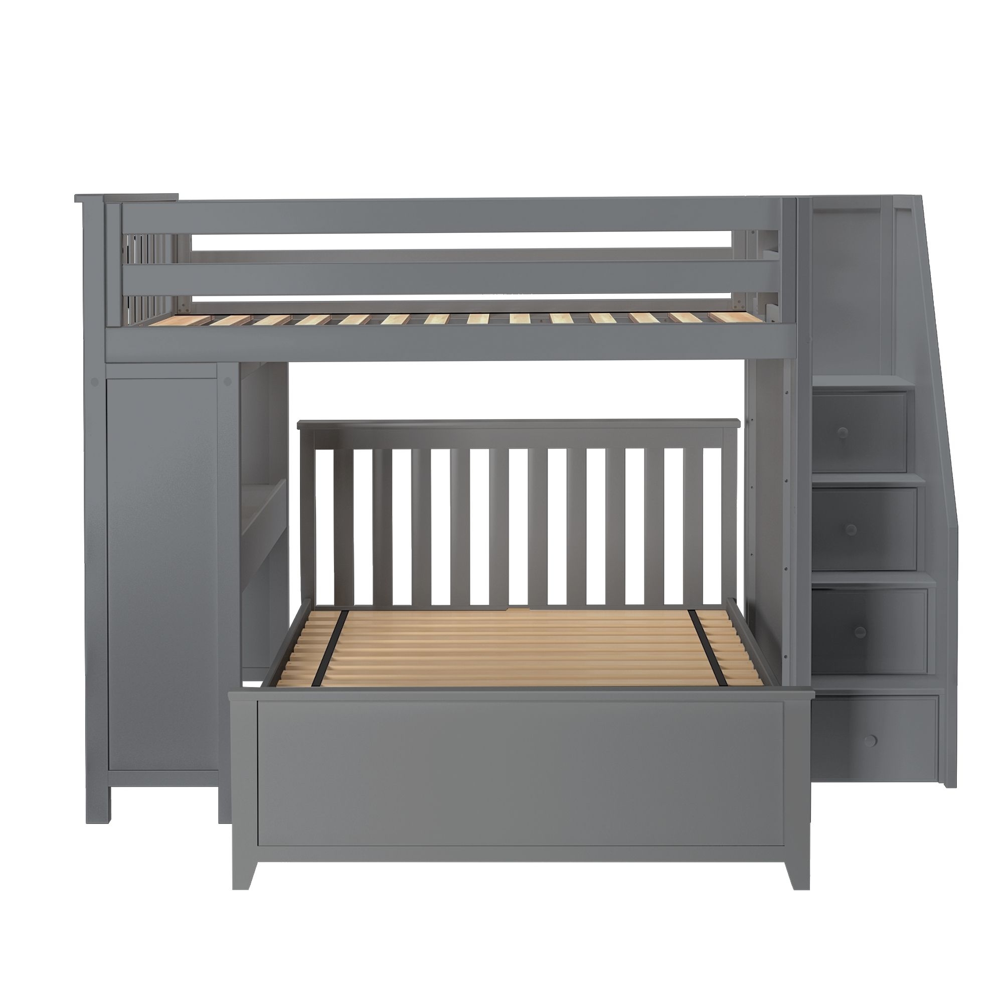 Fulham Youth Full/Full Storage Bunk Bed