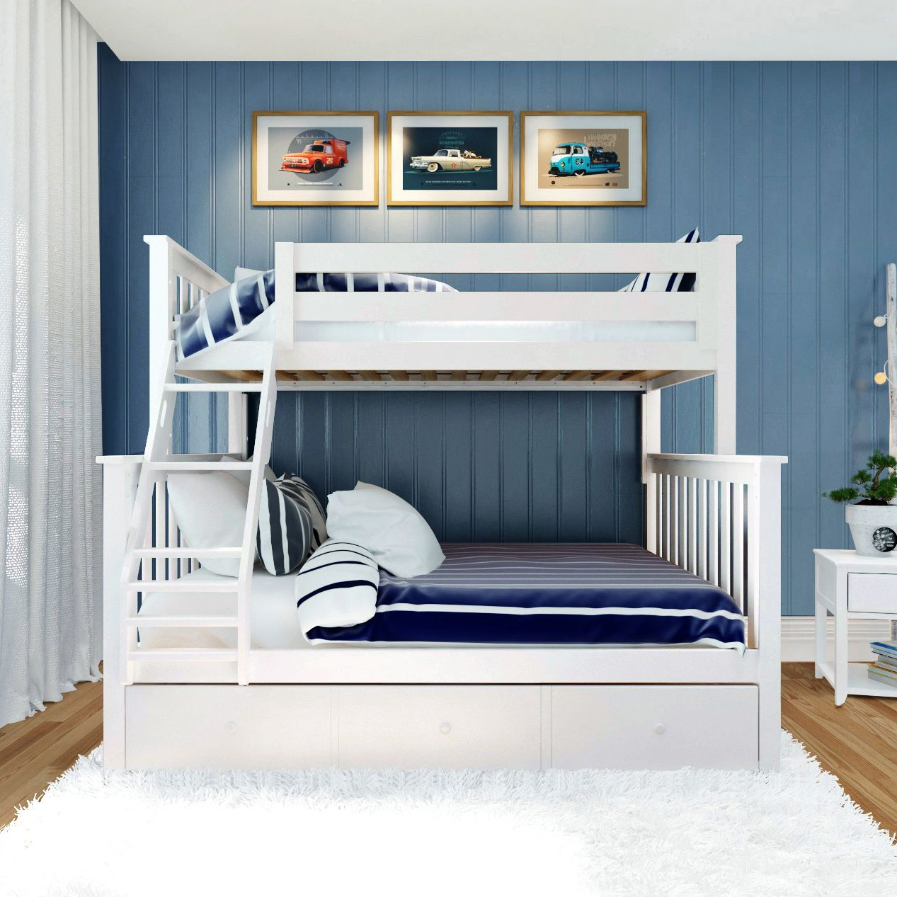 Kent Bunk Bed With Trundle